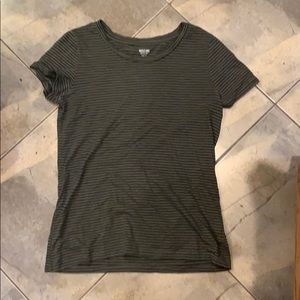 Striped green T-shirt